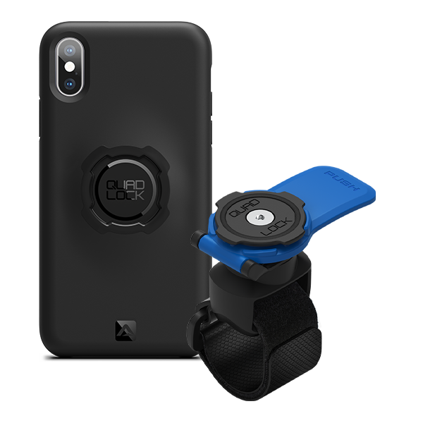 Quad lock best sale iphone x motorcycle