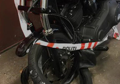 Image: Quad Lock survives 100km/h motorcycle crash