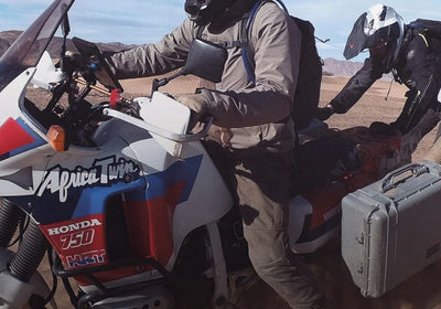 Image: Riding with the Honda Revival Team