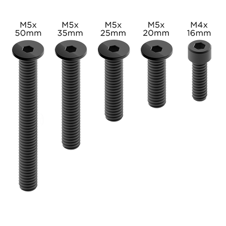 Replacement - PRO Screw Set Black